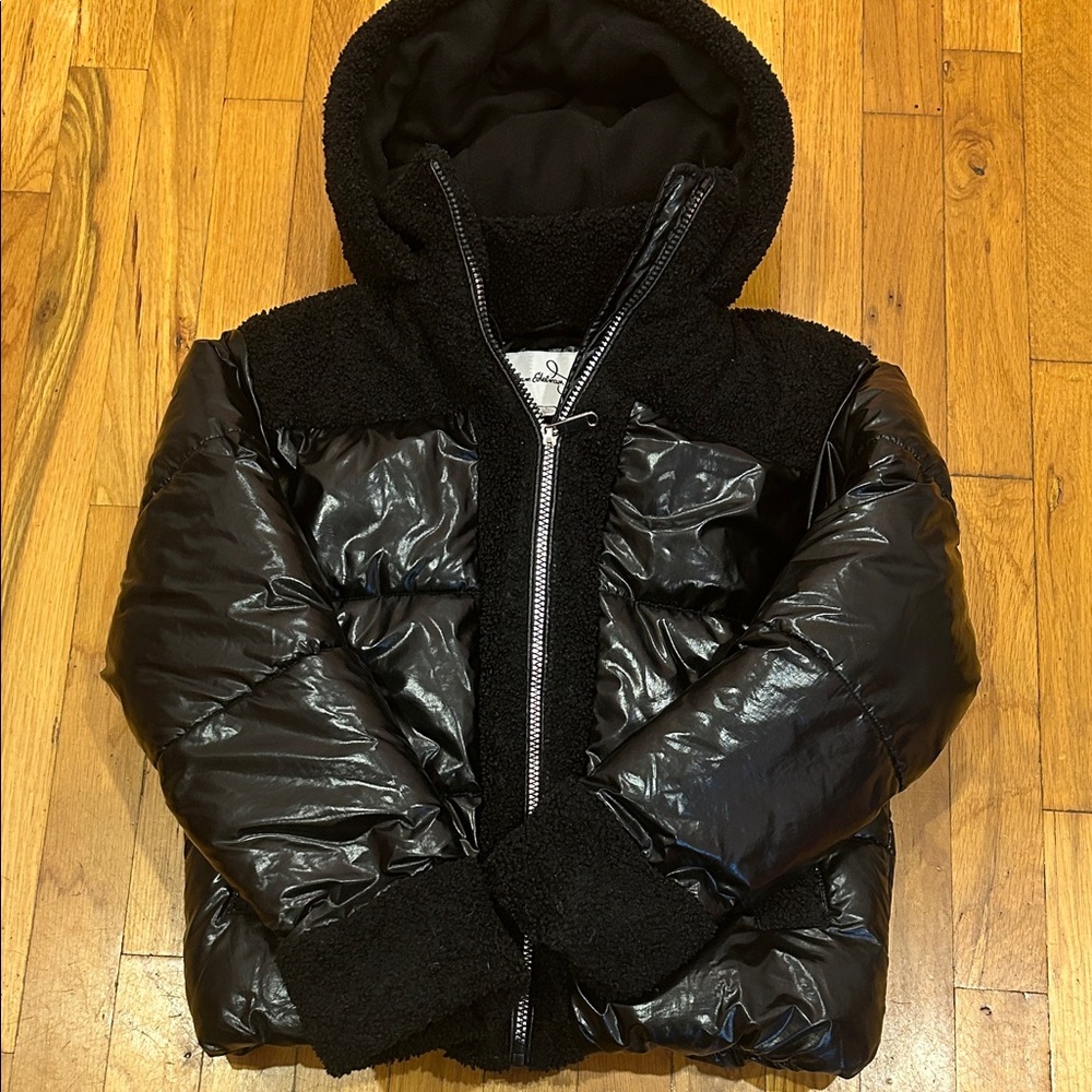 Sam Edelman Black Sherpa Jacket